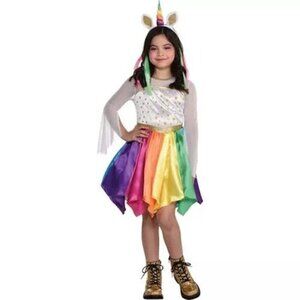 Child Small 4-6 Mystical Unicorn Dress Up Halloween Costume